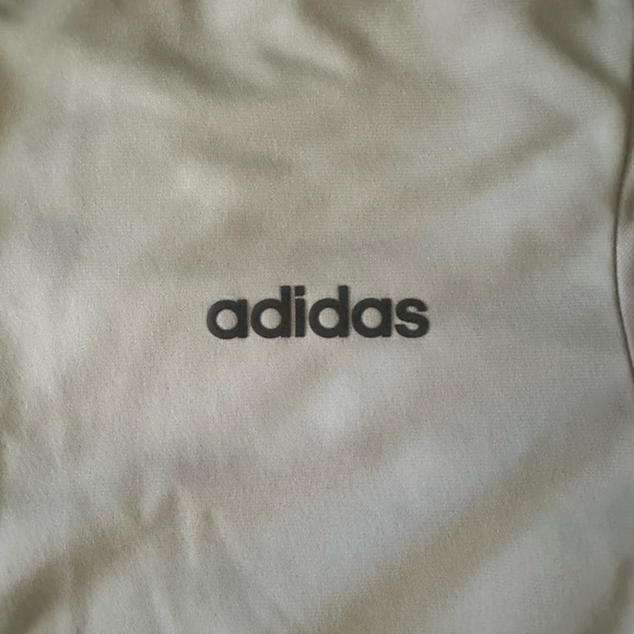 Adidas Gray and Black Lightweight Jacket with Ribbed Collar - Picture 3 of 4